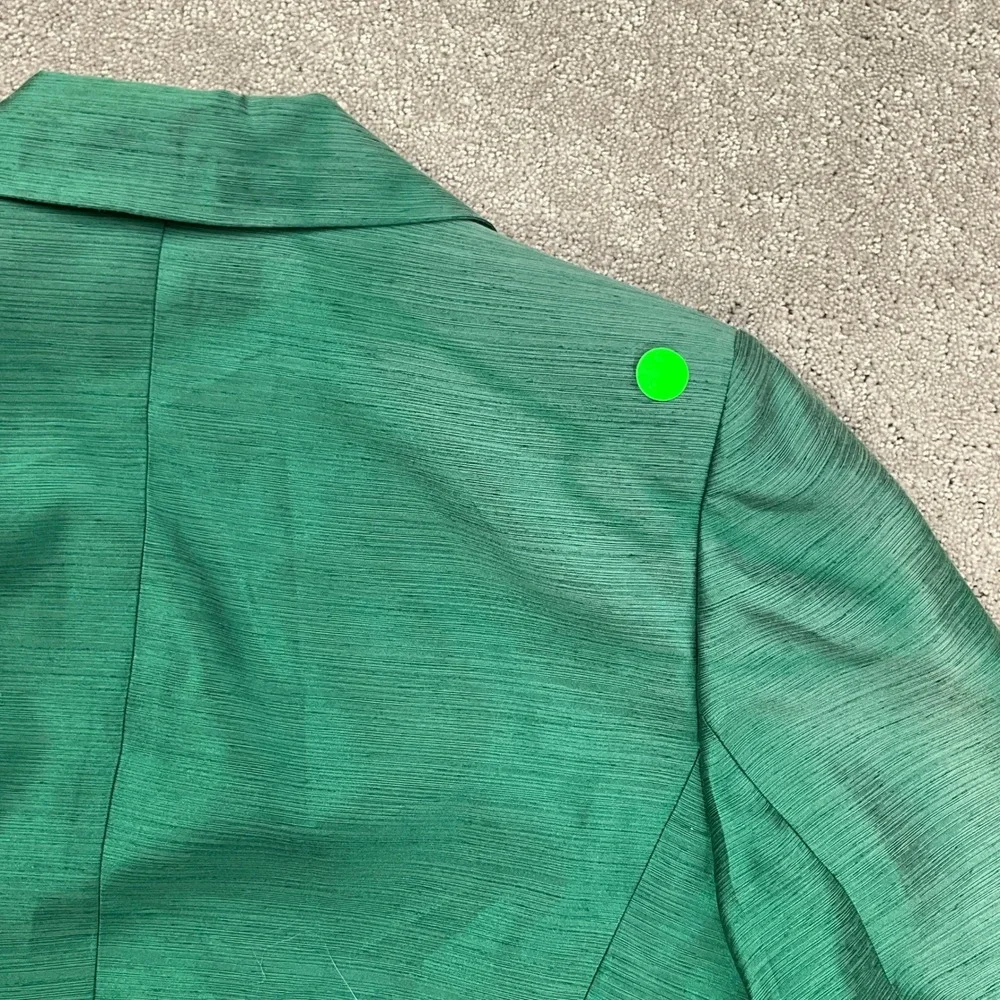 LE SUIT ESSENTIALS Skirt Set Womens Blazer 12 Skirt 16 Green Holiday‎ 2pc Flaws